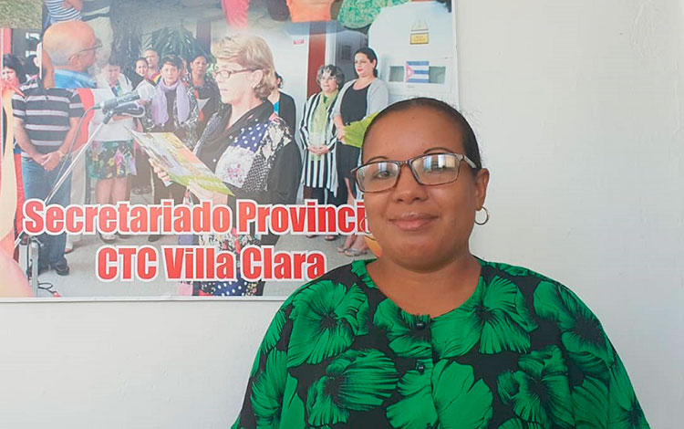 Yumisleidy Hernández Peralta, directora del IPVC Ernesto Che Guevara, de Villa Clara.
