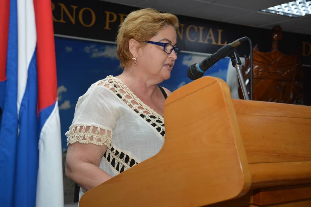 Yamilé Herrera Alfonso, directora general de Educación provincial