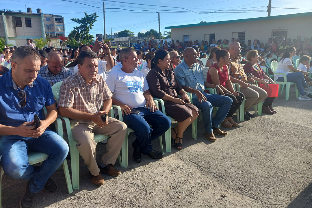 Presidencia en el acto provincial de inicio del curso escolar 2023-2024.