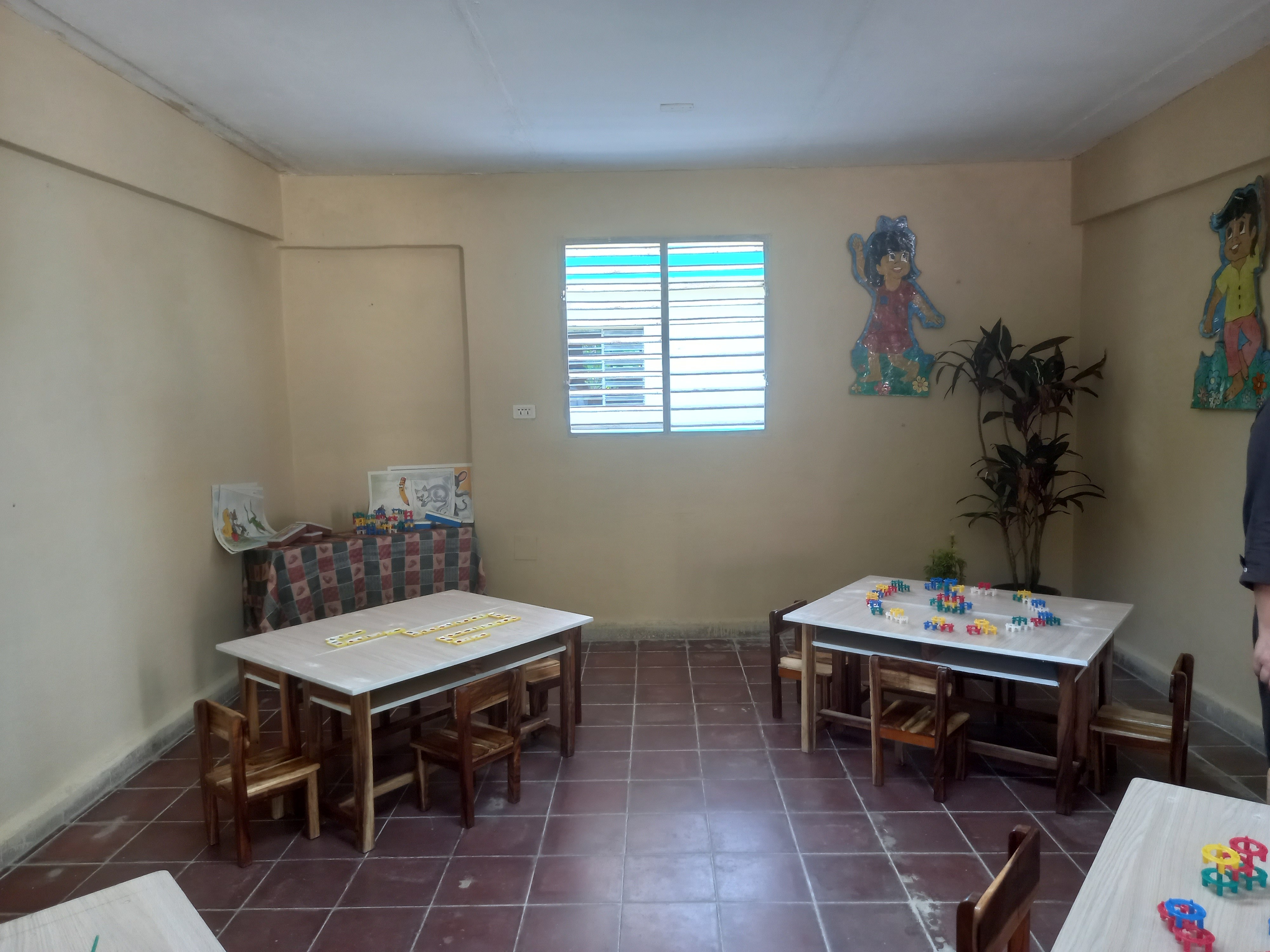 Casita infantil del seminternado Antonio López Fernández, en Santa Clara.