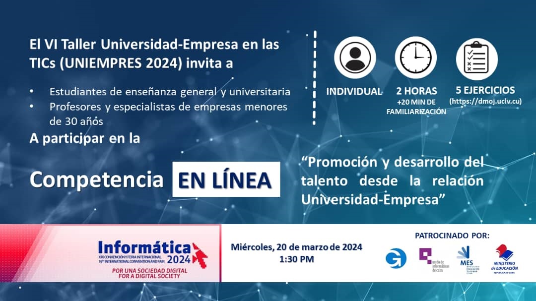 Competencia en línea de Informática 2024.