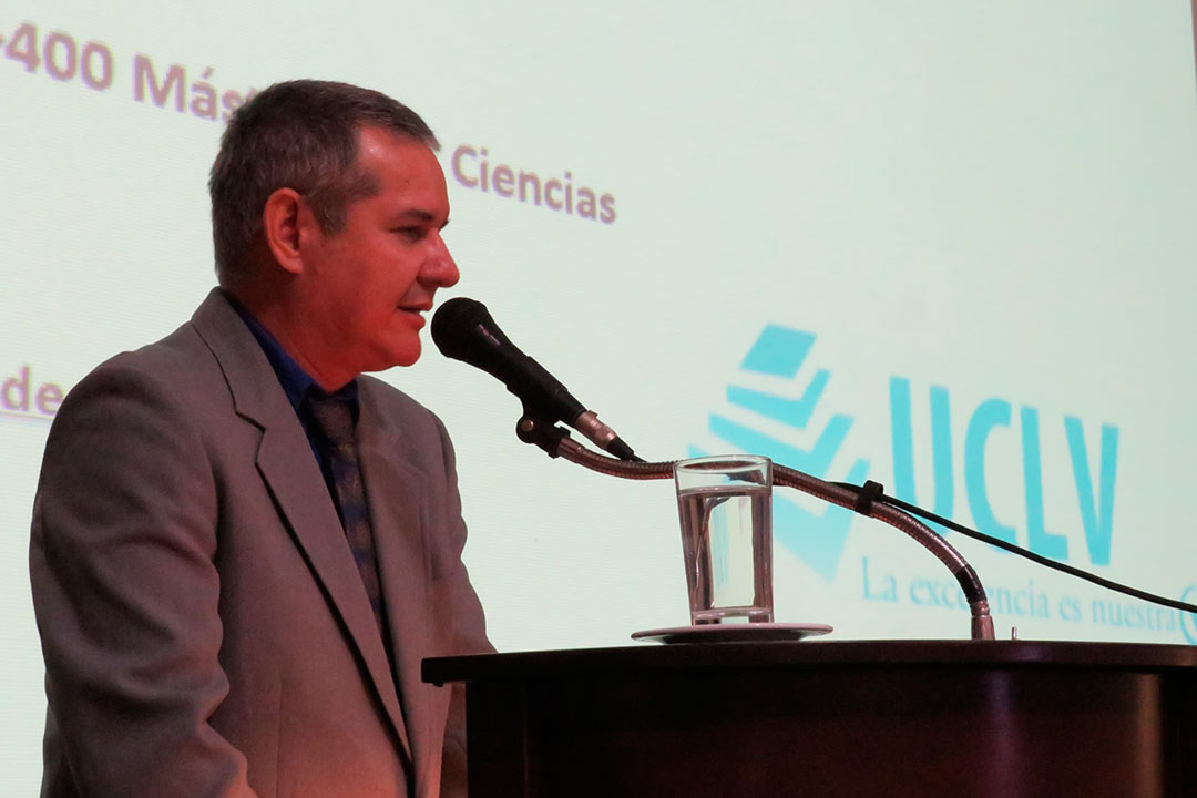 Dr. C. Raciel Lima Orozco, vicerrector de Investigación, Innovación y Posgrado.