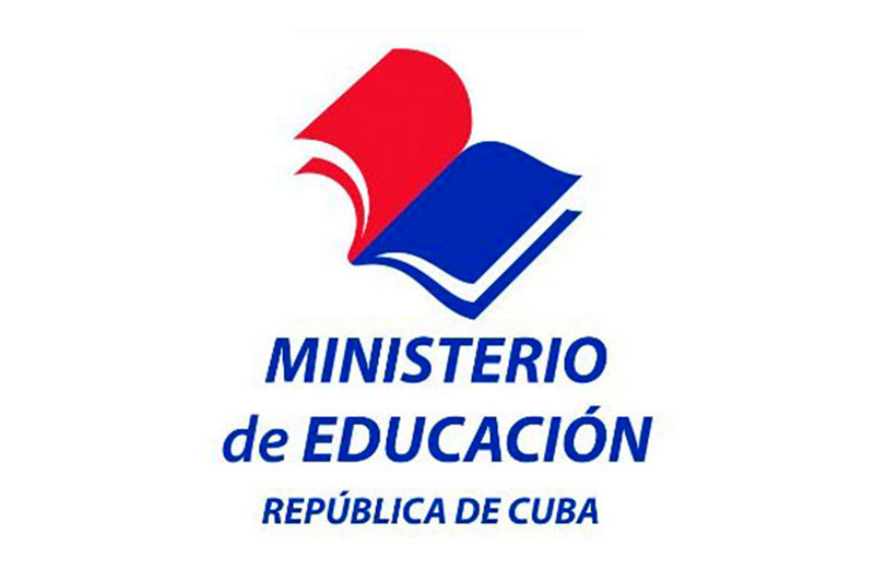 Logo del Ministerio de Educación de la República de Cuba.