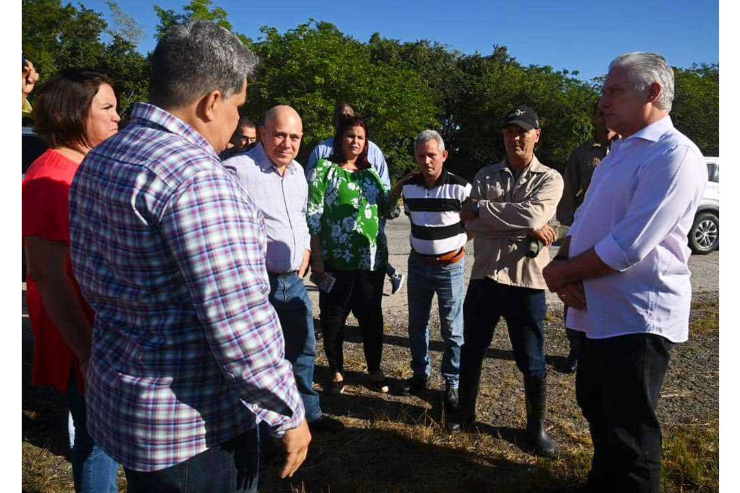 Presidente de Cuba en Cienfuegos