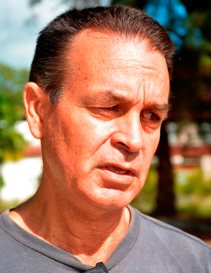 Freddy García, jefe de Producción.