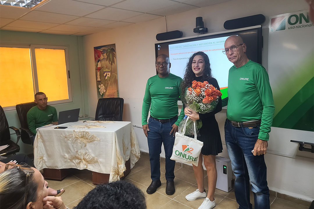 Reconocimiento a trabajadores Onure en Villa Clara.