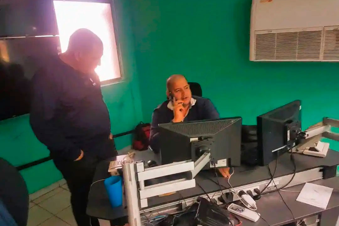 Despacho de carga de la Empresa Eléctrica en Villa Clara.