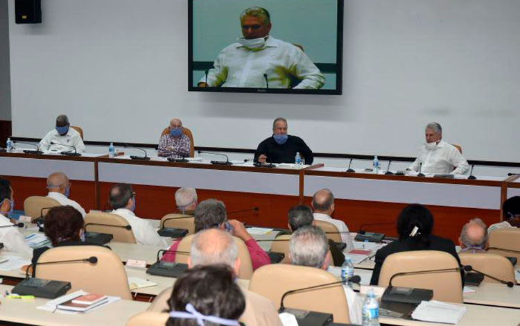 Reunión del Consejo de Ministros.