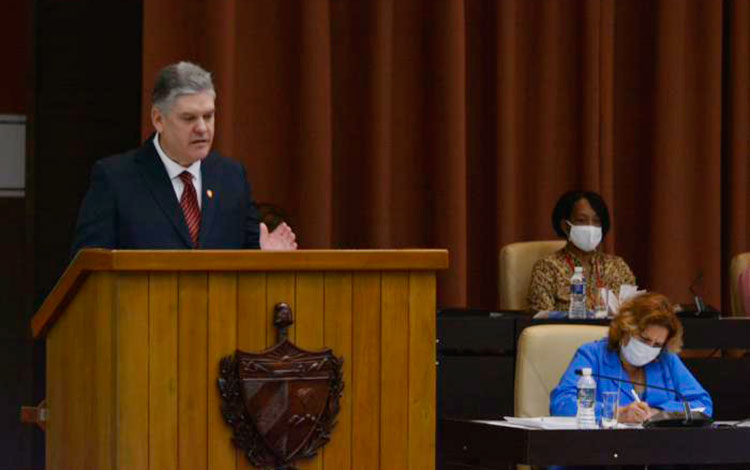 Alejandro Gil Fernández, ministro de Economía y Planificación de Cuba.