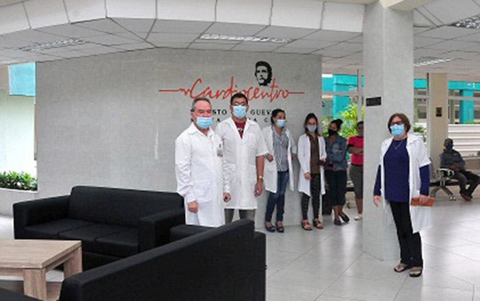 írea de consulta del Cardiocentro Ernesto Che Guevara.