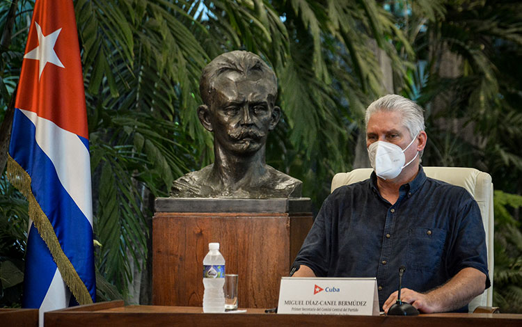 Miguel Díaz-Canel Bermúdez, presidente de la República de Cuba.