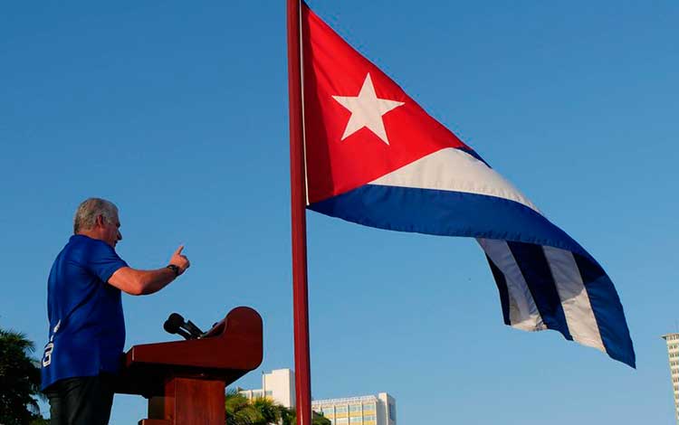 Discurso del presidente de Cuba, Miguel Díaz-Canel Bermúdez, en acto de reafirmación revolucionaria, La Habana, 17 de julio de 2021.