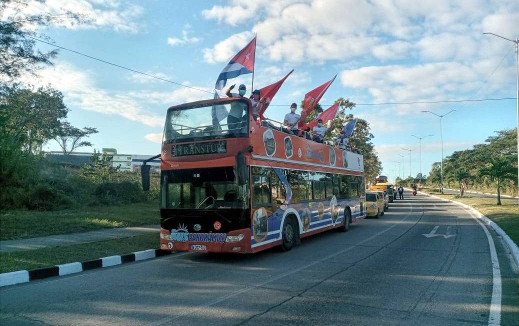 Caravana contra el bloqueo