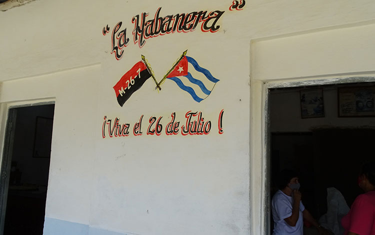 Bodega La Habanera, en Jorobada, Manicaragua.