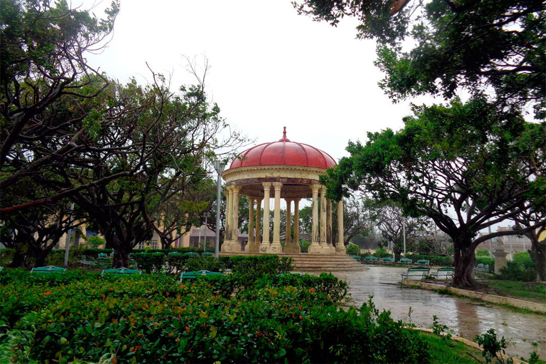 Parque La Libertad, de Caibarién.