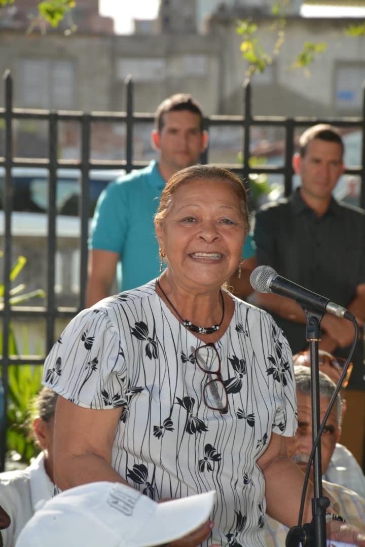 Teresa Monja, líder comunitaria en el barrio del Condado, en Santa Clara.