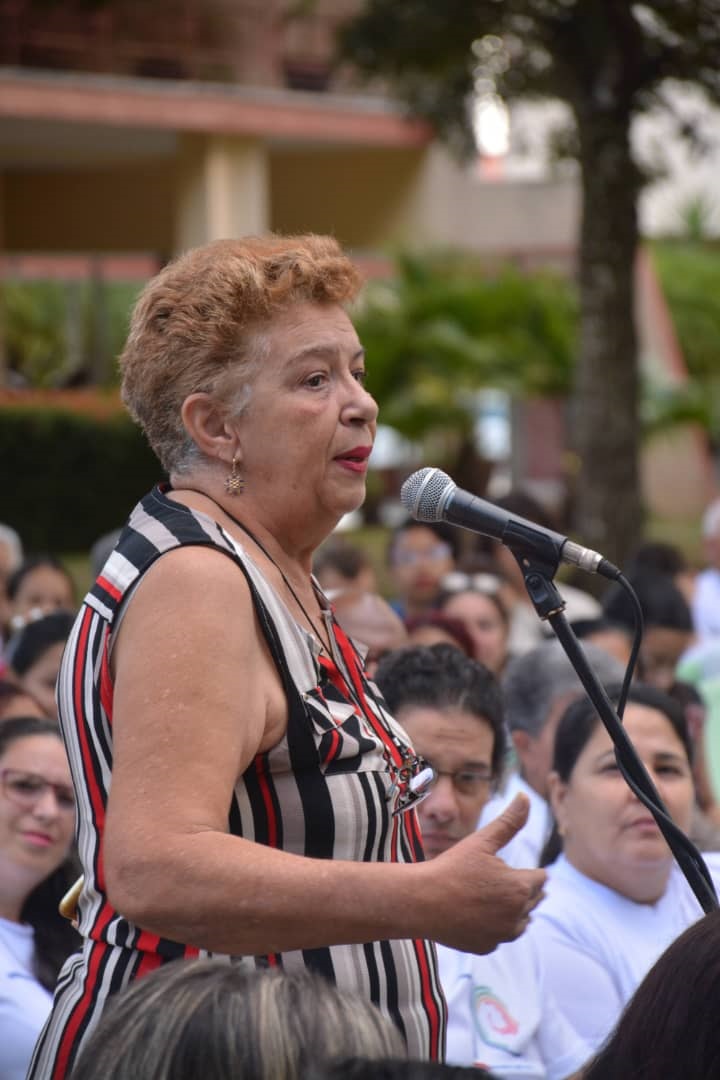 María del Carmen Hernández, profesora de la UCLV.