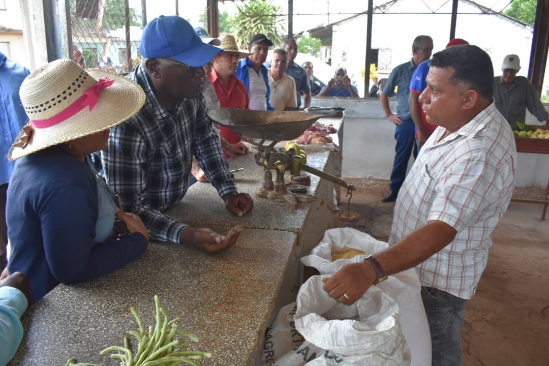 Mercado El Mamey, en Cascajal.