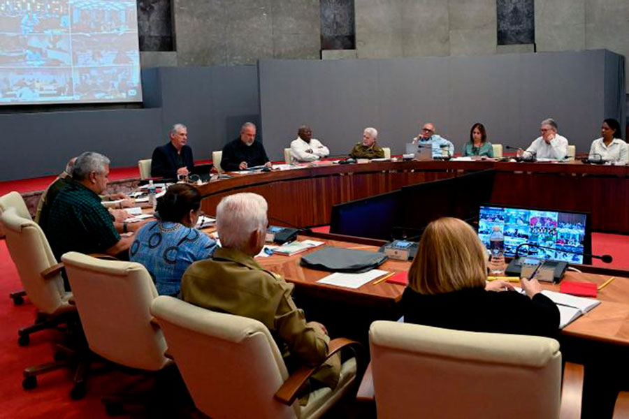 Reunión del Consejo de Estado.