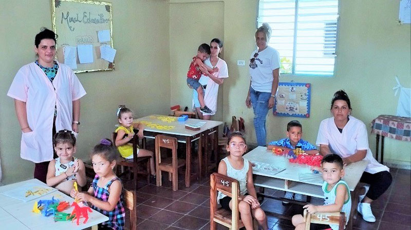 Casa infantil Meñique, en la comunidad Julián Grimau, del Yabú, en Santa Clara.