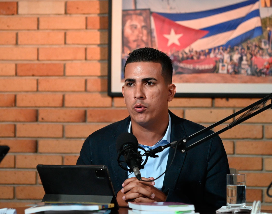 Yariel Rodríguez, director de Educación en el municipio de Plaza de la Revolución.