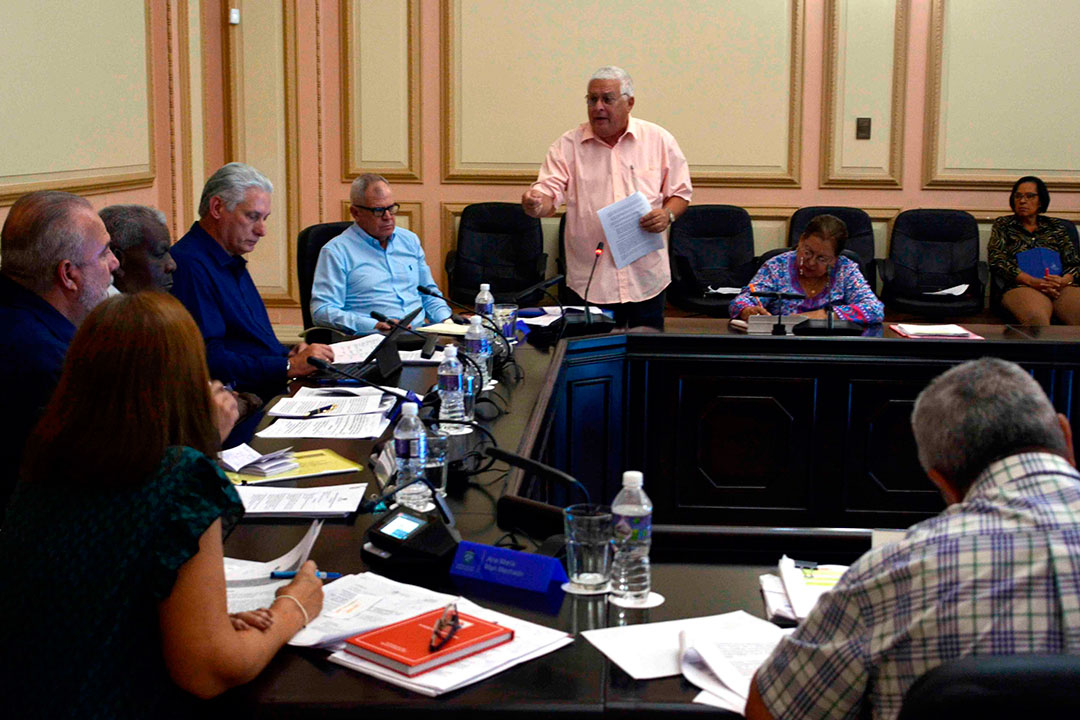 Reunión del Consejo de Estado.