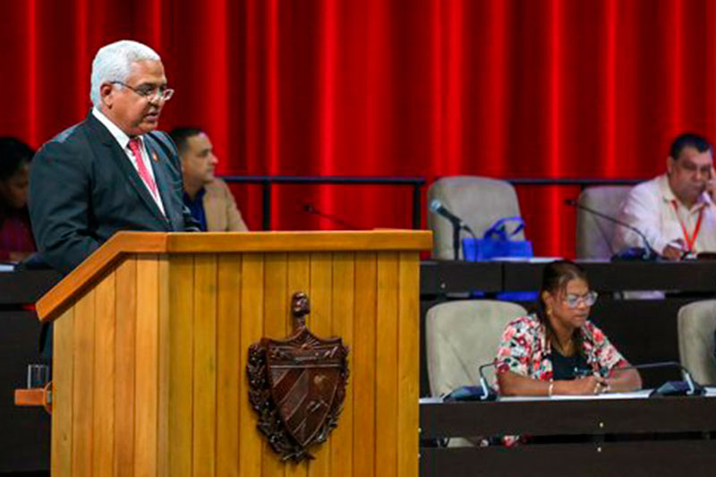 Oscar Manuel Silvera, ministro de Justicia de Cuba.