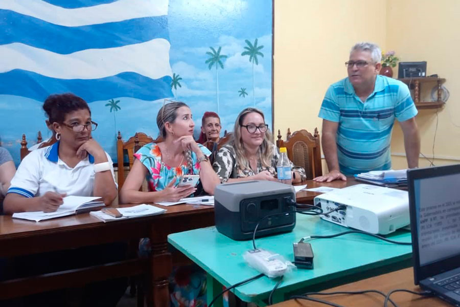 Robert Rivero Rodríguez, intendente del municipio de Ranchuelo.