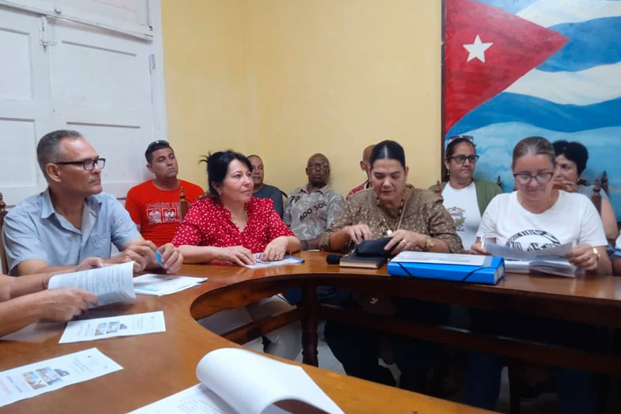 Visita de trabajo de Gobierno Central a Ranchuelo.