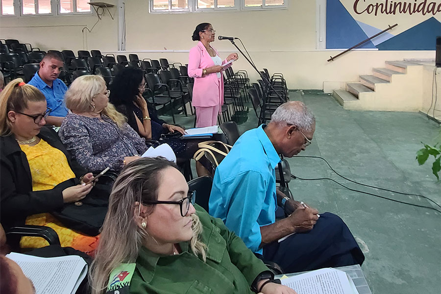Intervención en sesión de la Asamblea Municipal del Poder Popular de Santa Clara.
