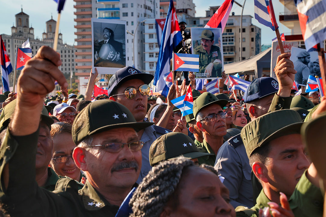 Combatientes del Minint.