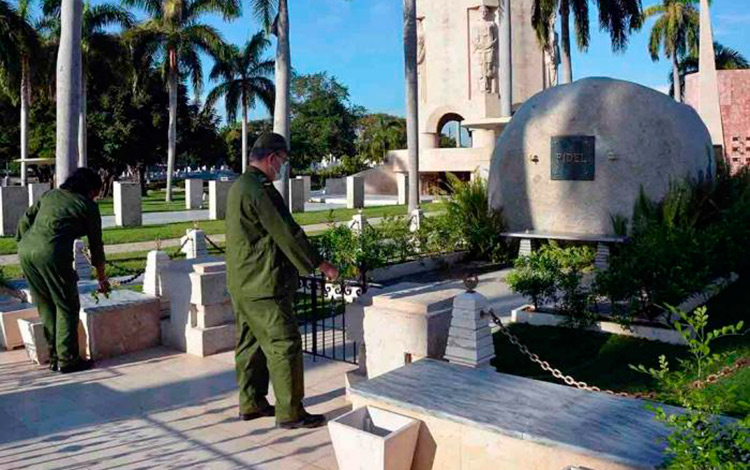 Homenaje al Comandante en Jefe Fidel Castro Ruz.