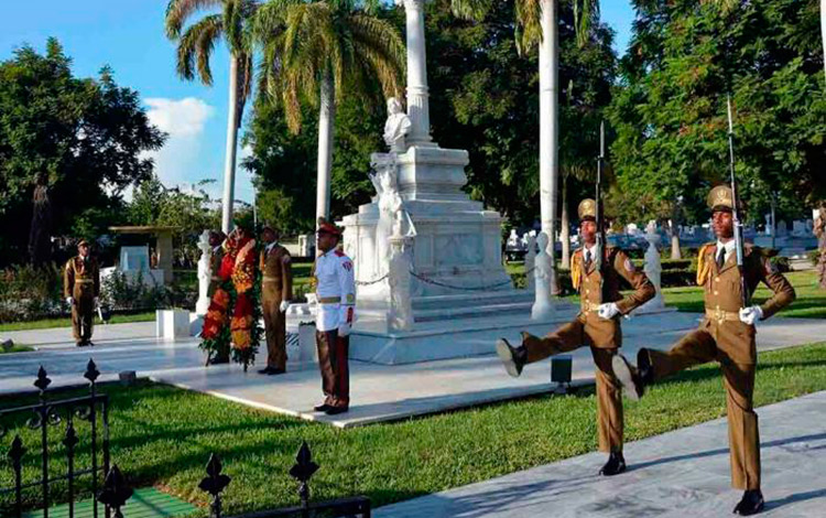 Homenaje a Carlos Manuel de Céspedes, el Padre de la Patria.