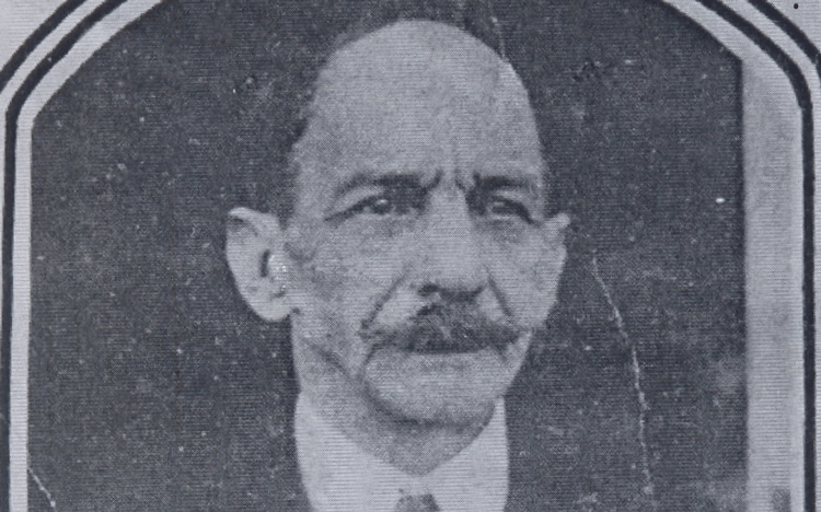 Secretario de Instrucción Pública y Bellas Artes (Archivo del autor) 