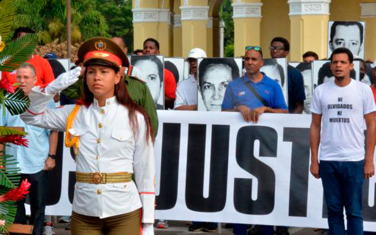 Todos los años en Cuba se le rinde tributo a los mártires de Barbados Foto: Ricardo López Hevia