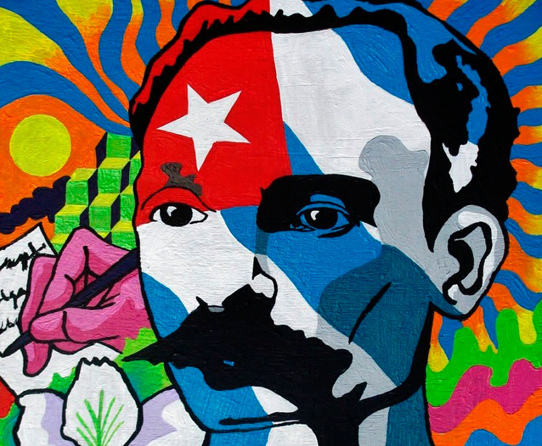 Pintura de José Martí.