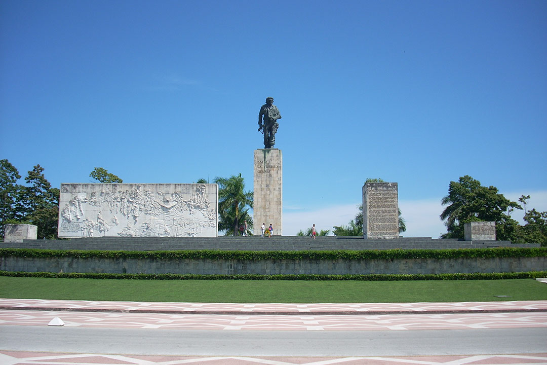 Plaza de la Revolución Ernesto Che Guevara, en Santa Clara.