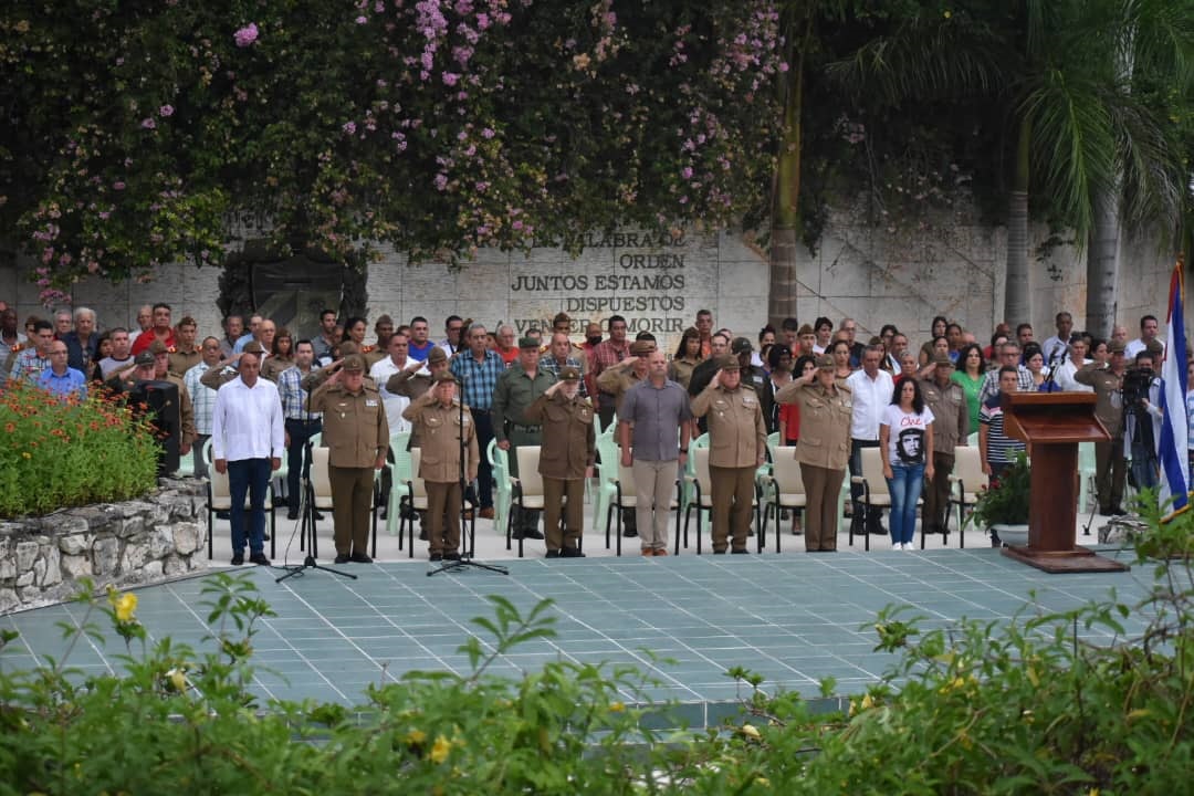 Acto por el aniversario 65 del Frente Las Villas.