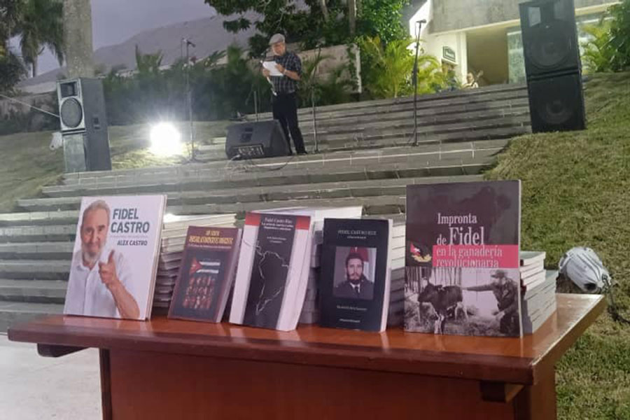 Libros sobre Fidel.