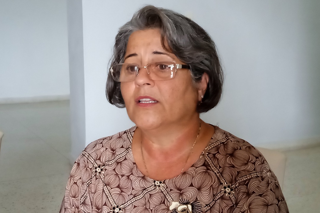 Arelys María Pérez Ruiz, presidenta de la filial villaclareña de la Unión de Historiadores de Cuba (UNHIC).