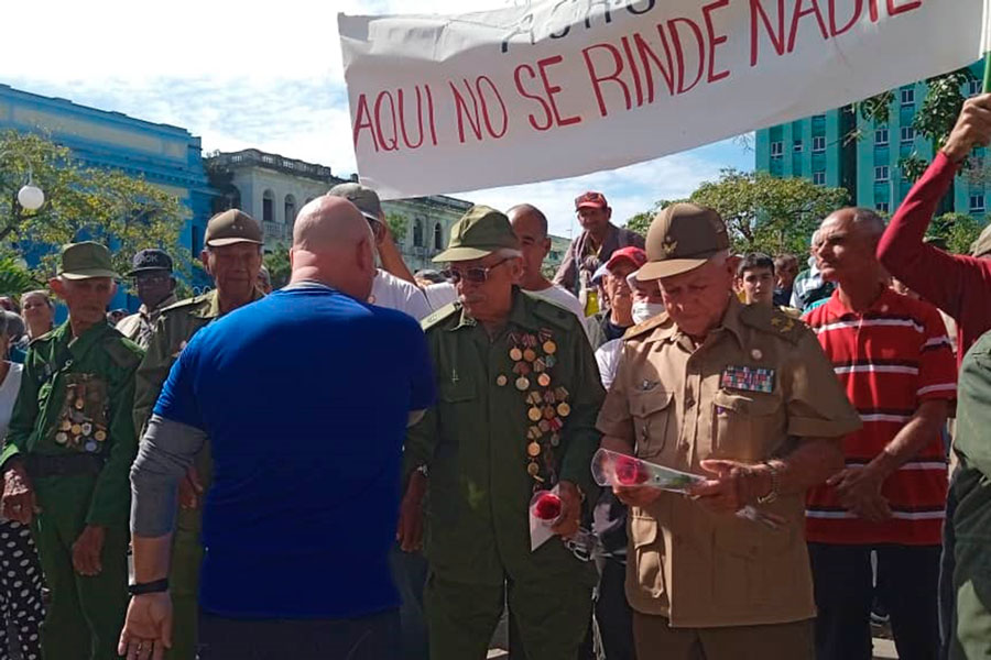 Reconocimiento a los combatientes por parte del Partido en la provincia de Villa Clara.