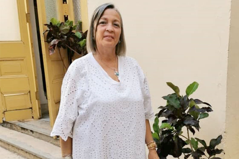 Profesora universitaria Eraida Campos Maura.