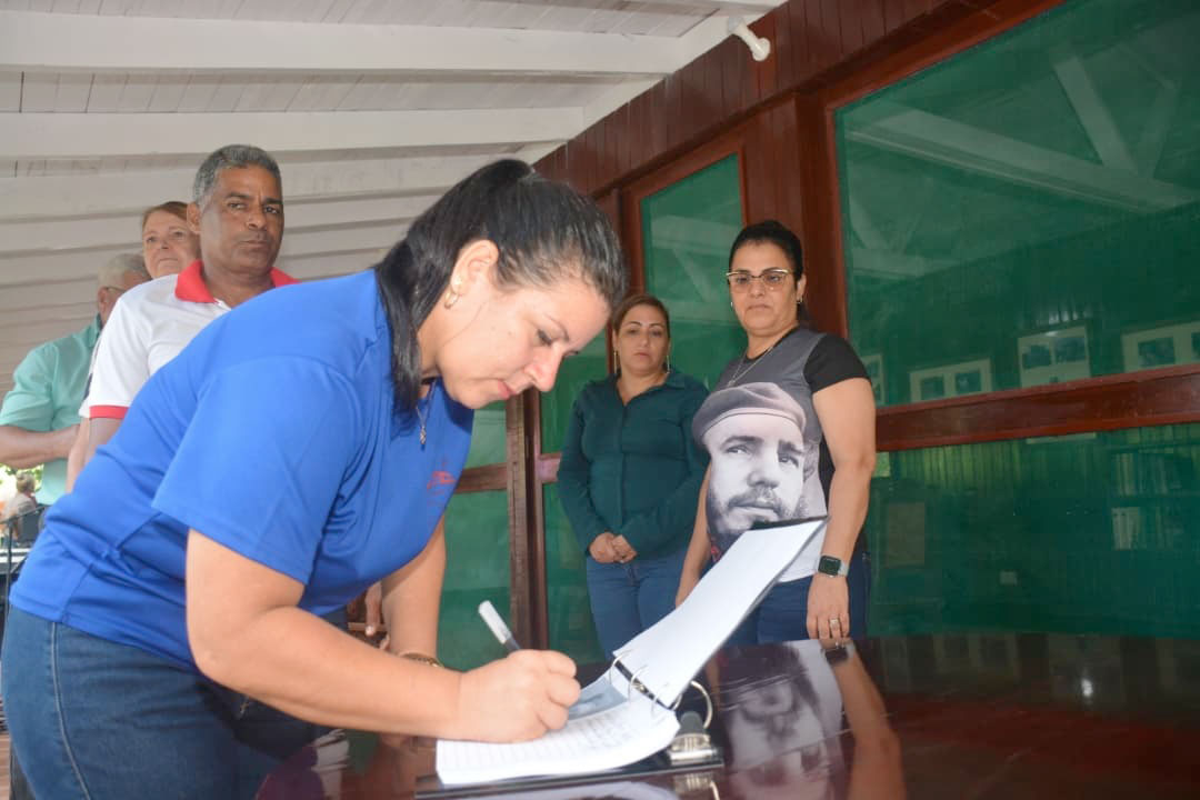Presentación del programa de actividades por el centenario de Fidel.