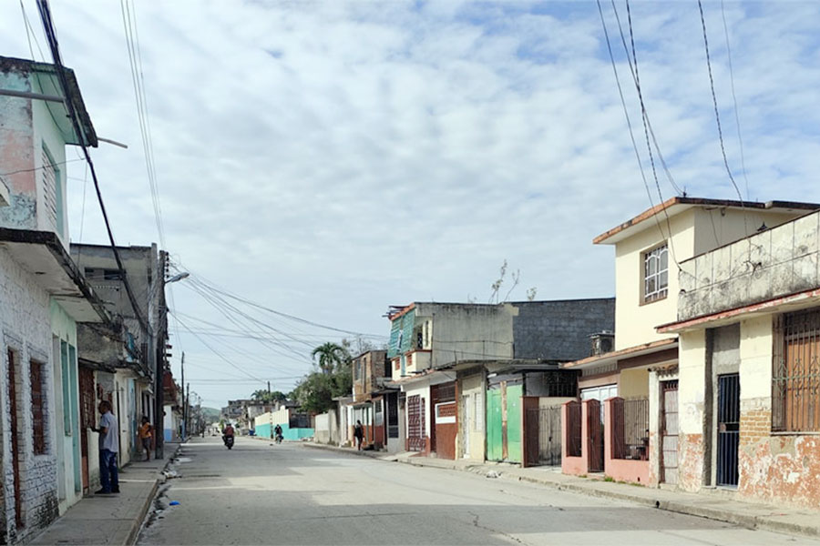 Calle Virtudes, del barrio Condado, en Santa Clara.