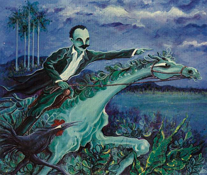 José Martí, obra de Antonio Mariño Souto.