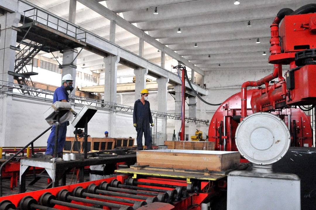 Taller de Planta Mecánica, en Santa Clara.