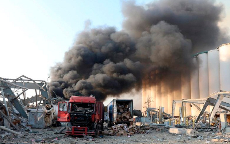 Explosión en Beirut, Líbano