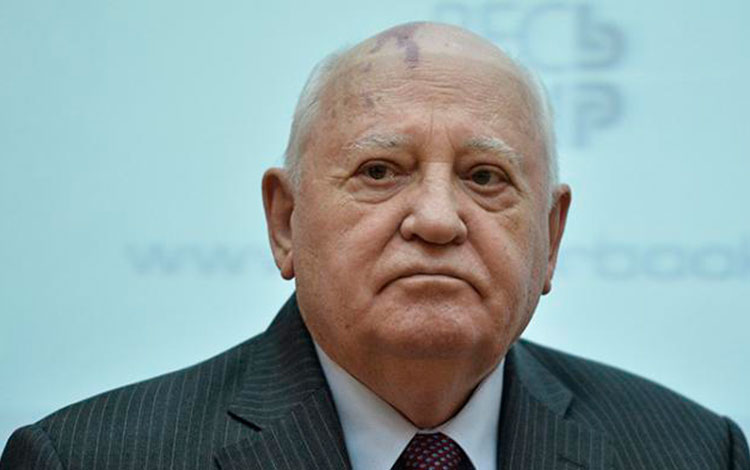 Mijail Gorbachov, último presidente de la Unión Soviética.