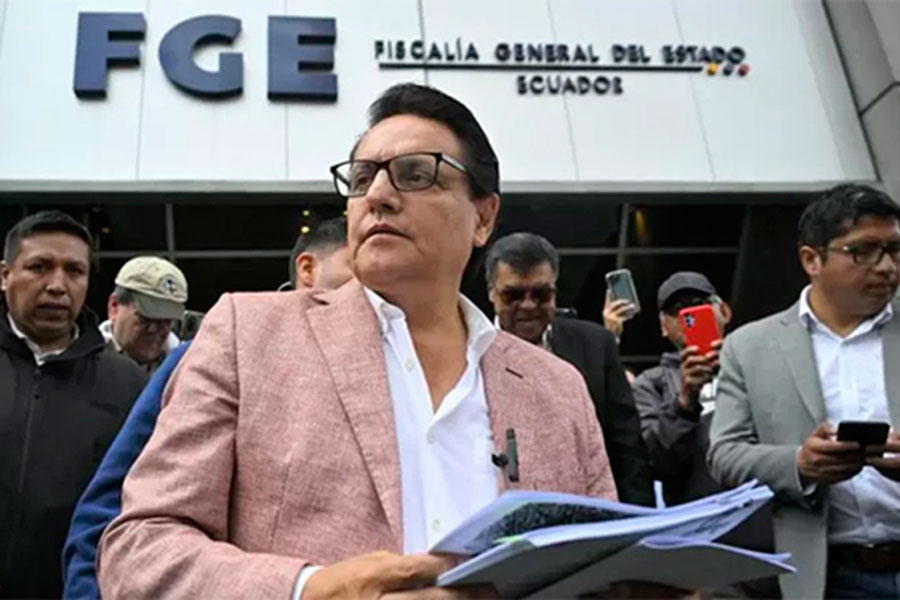 Fernando Villavicencio, candidato presidencial de Ecuador asesinado el 9 de agosto en Quito.