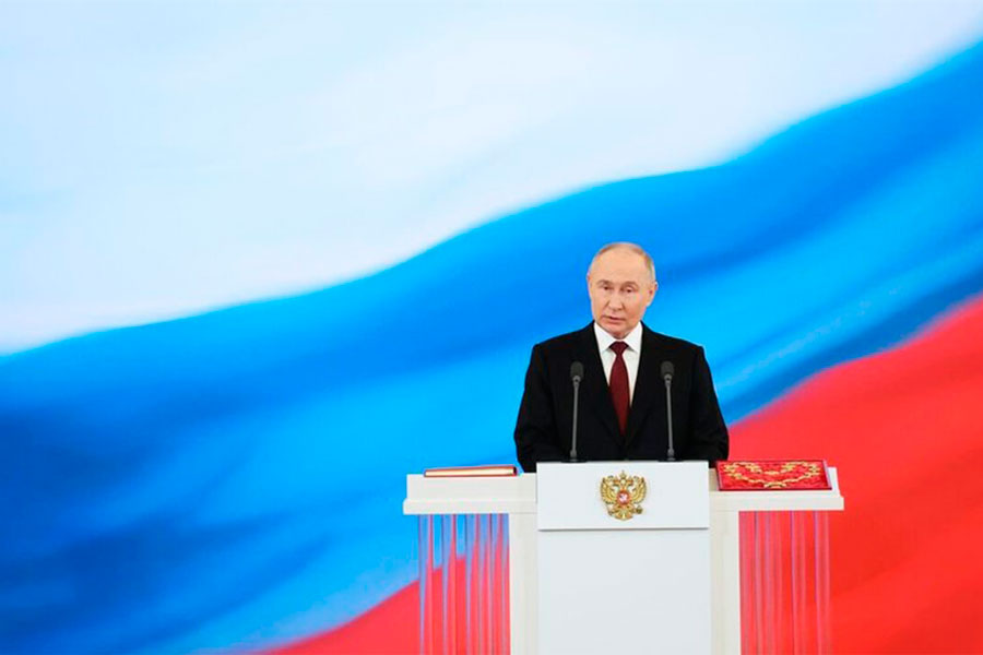Vladimir Putin, presidente de la Federación de Rusia.